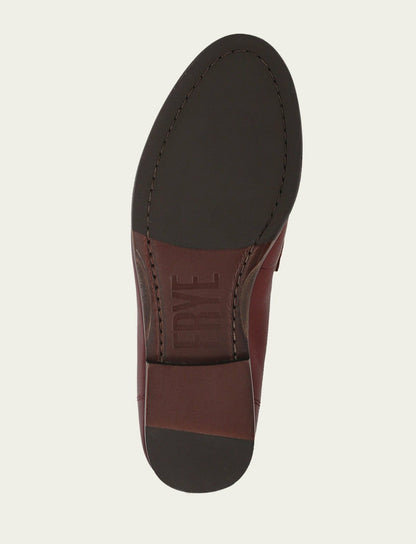 Women's Bordeaux Faith Leather Loafer