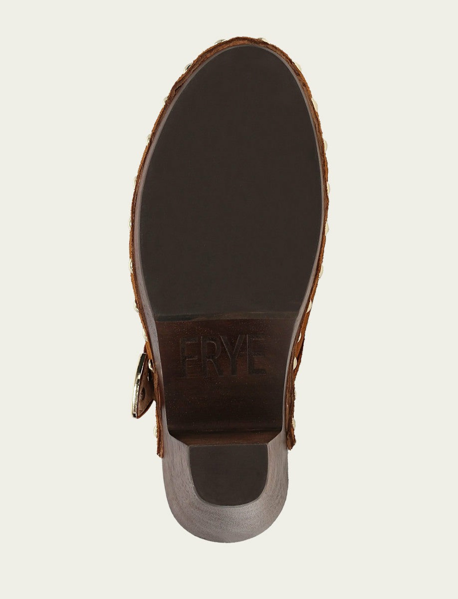 Women's Caramel Cindy Buckle Clog