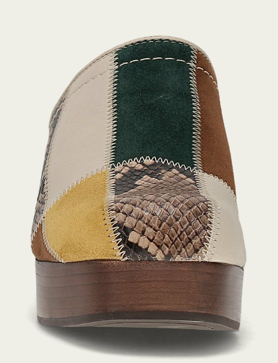 Women's Banana Multi Patchwork Campus Clog