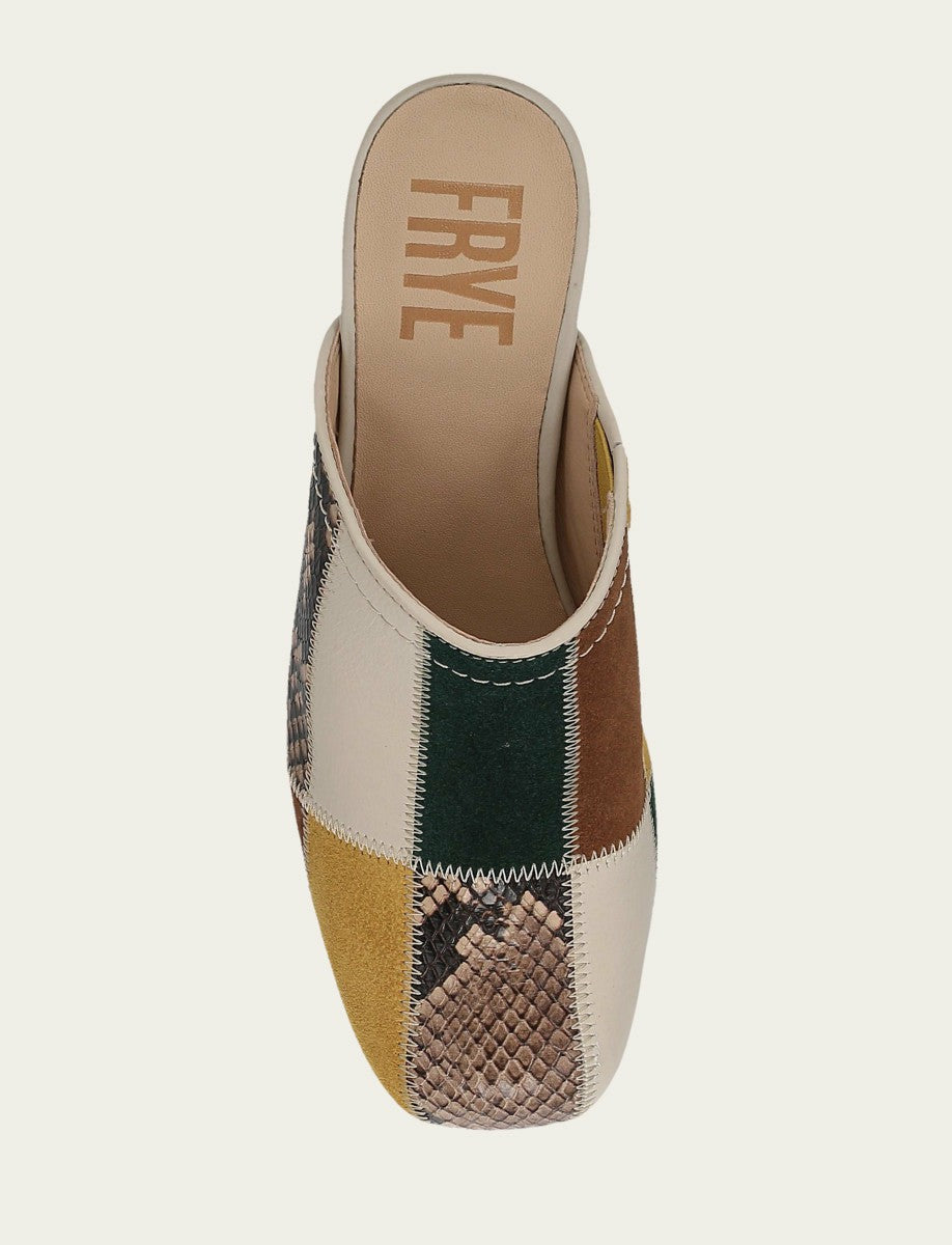 Women's Banana Multi Patchwork Campus Clog