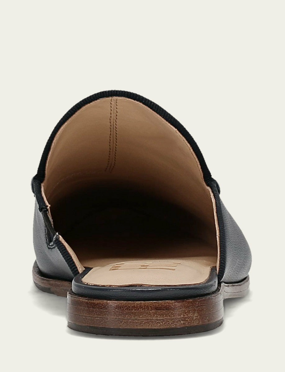 Women’s Navy Faith Leather Mules
