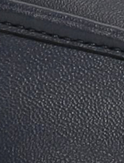 Women’s Navy Faith Leather Mules