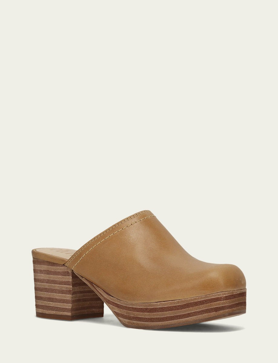 Women's Banana Leather Campus Clogs