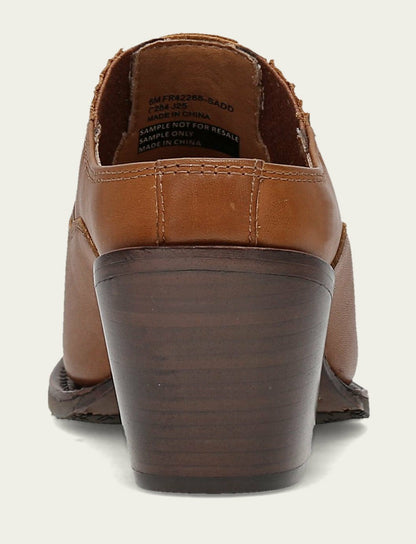 Women’s Saddle Leather Laila Mules