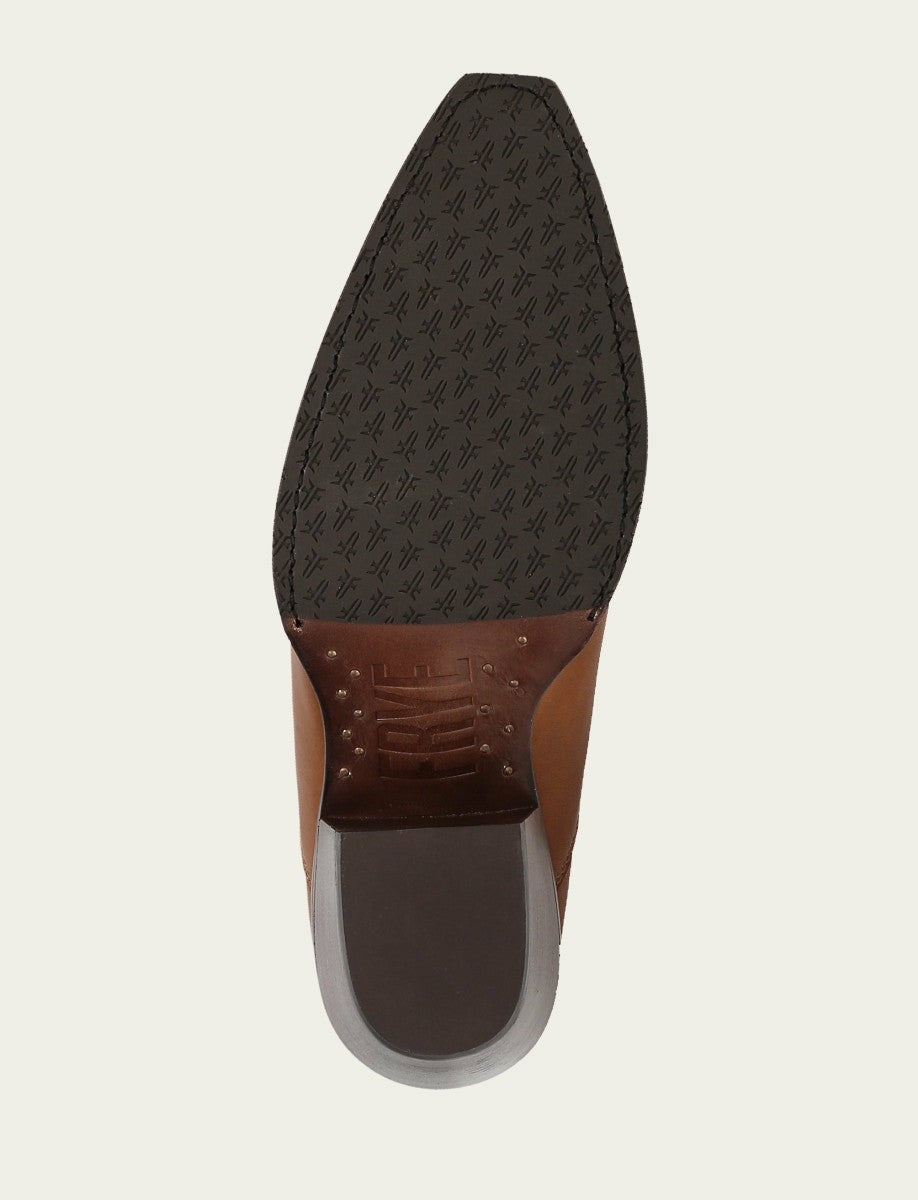 Women’s Saddle Leather Laila Mules