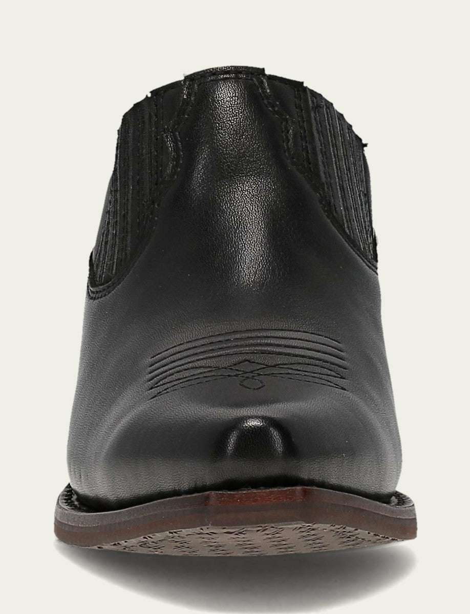 Women’s Black Smooth Leather Laila Mules