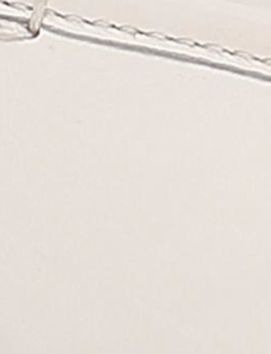 Women’s White Faith Leather Mules