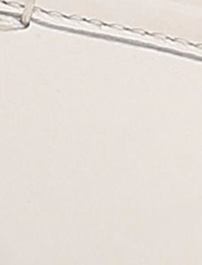 Women’s White Faith Leather Mules