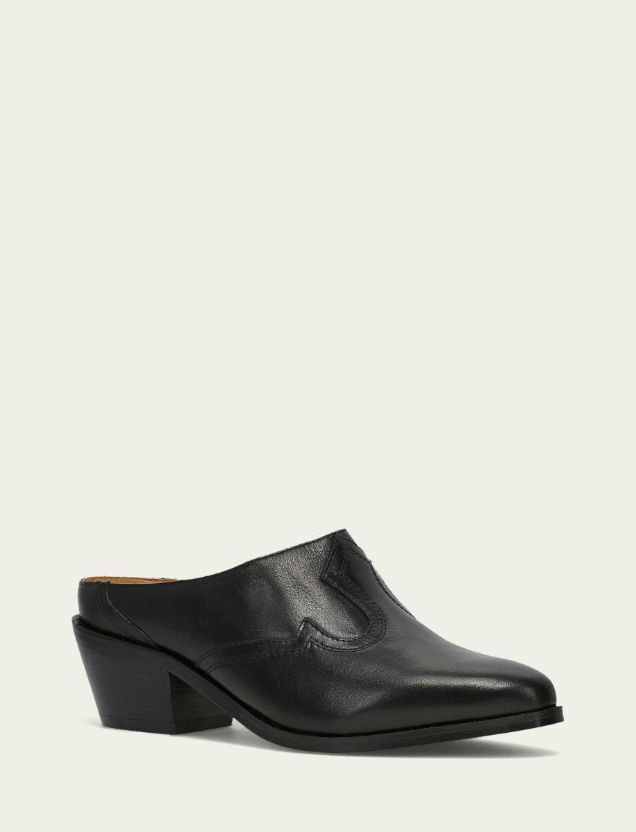 Women's Black Luna Mule