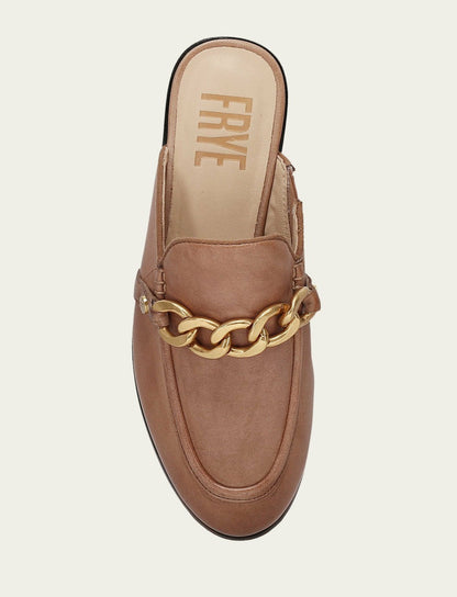 Women’s Dune Faith Chain Leather Mules