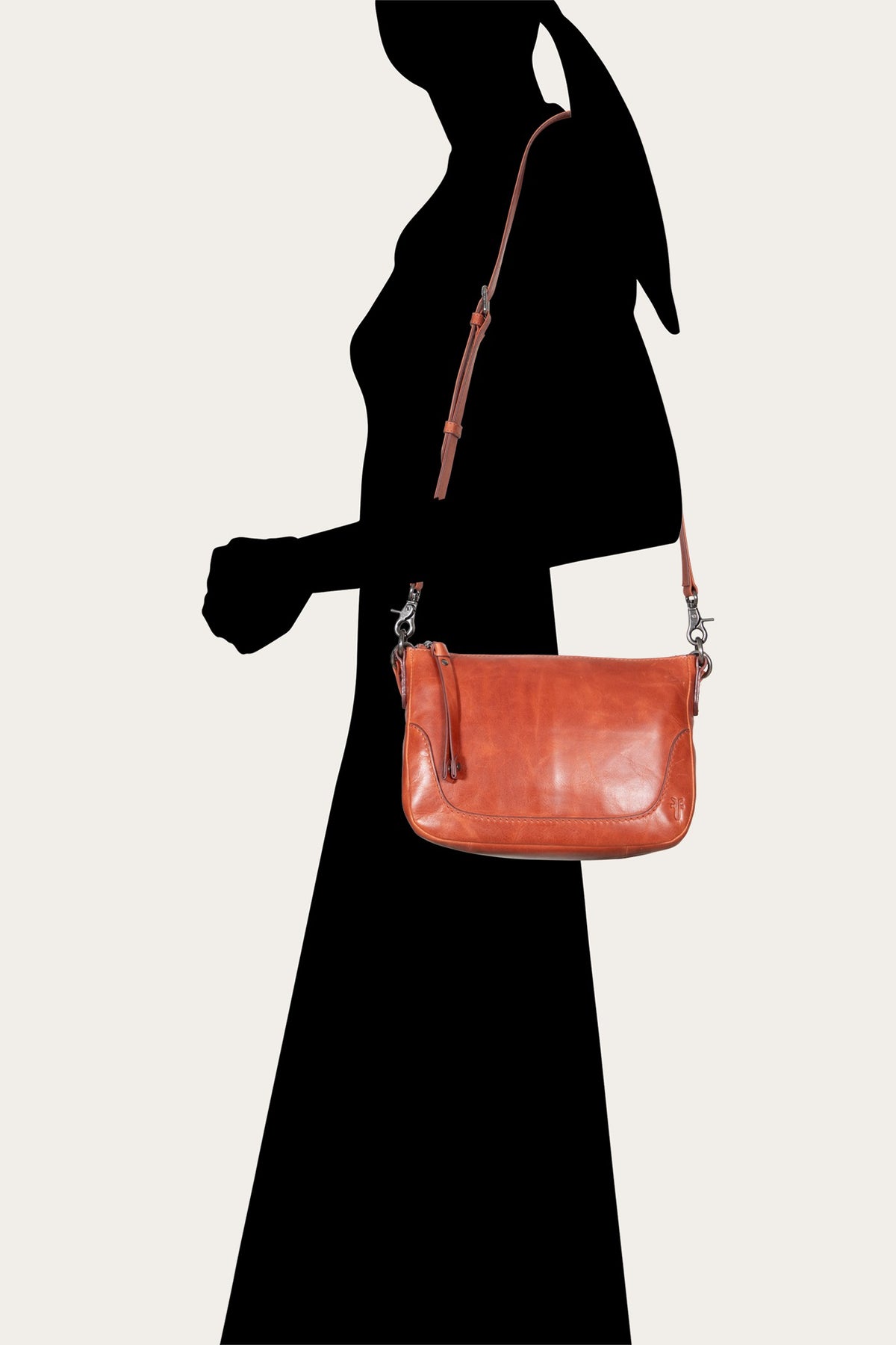 Women's Persimmon Melissa Leather Crossbody