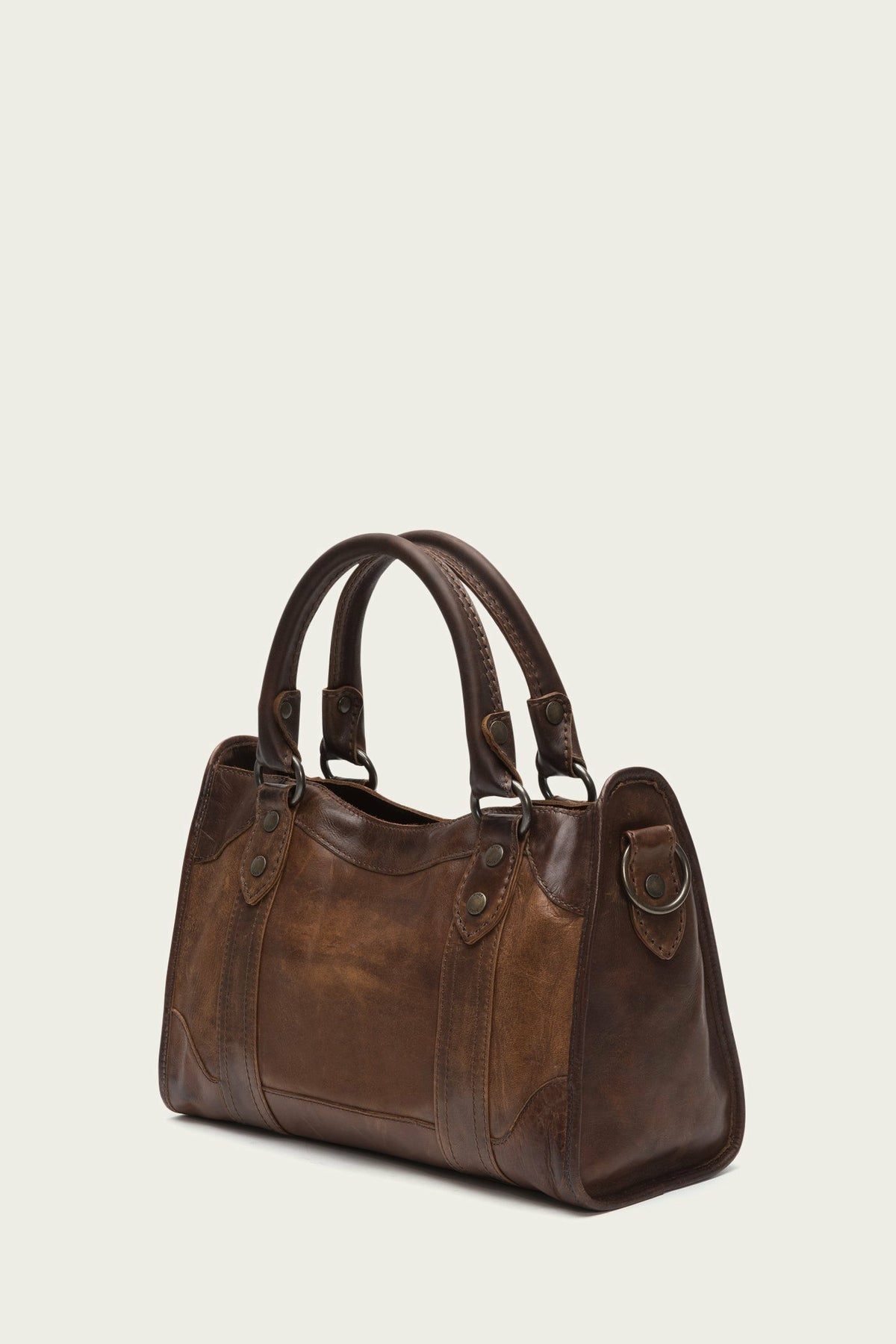 Melissa Dark Brown Satchel