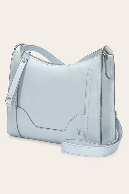 Women's Light Sky Melissa Zip Leather Crossbody