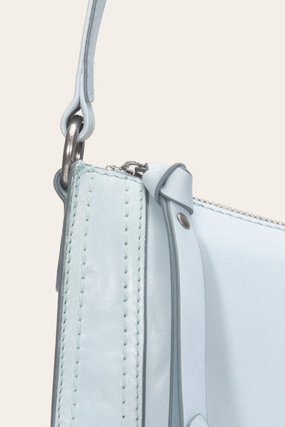Women's Light Sky Melissa Zip Leather Crossbody