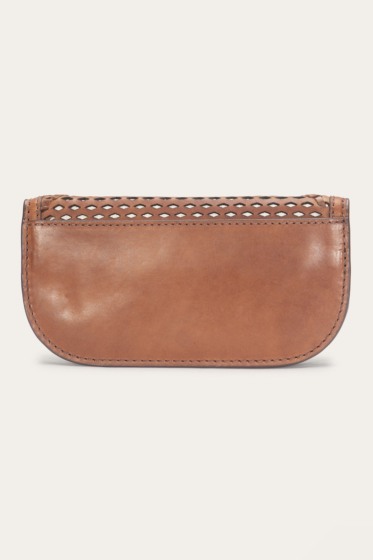 Women's Cognac Jennie Leather Clutch