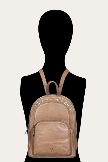 Women's Beige Laila Mini Backpack