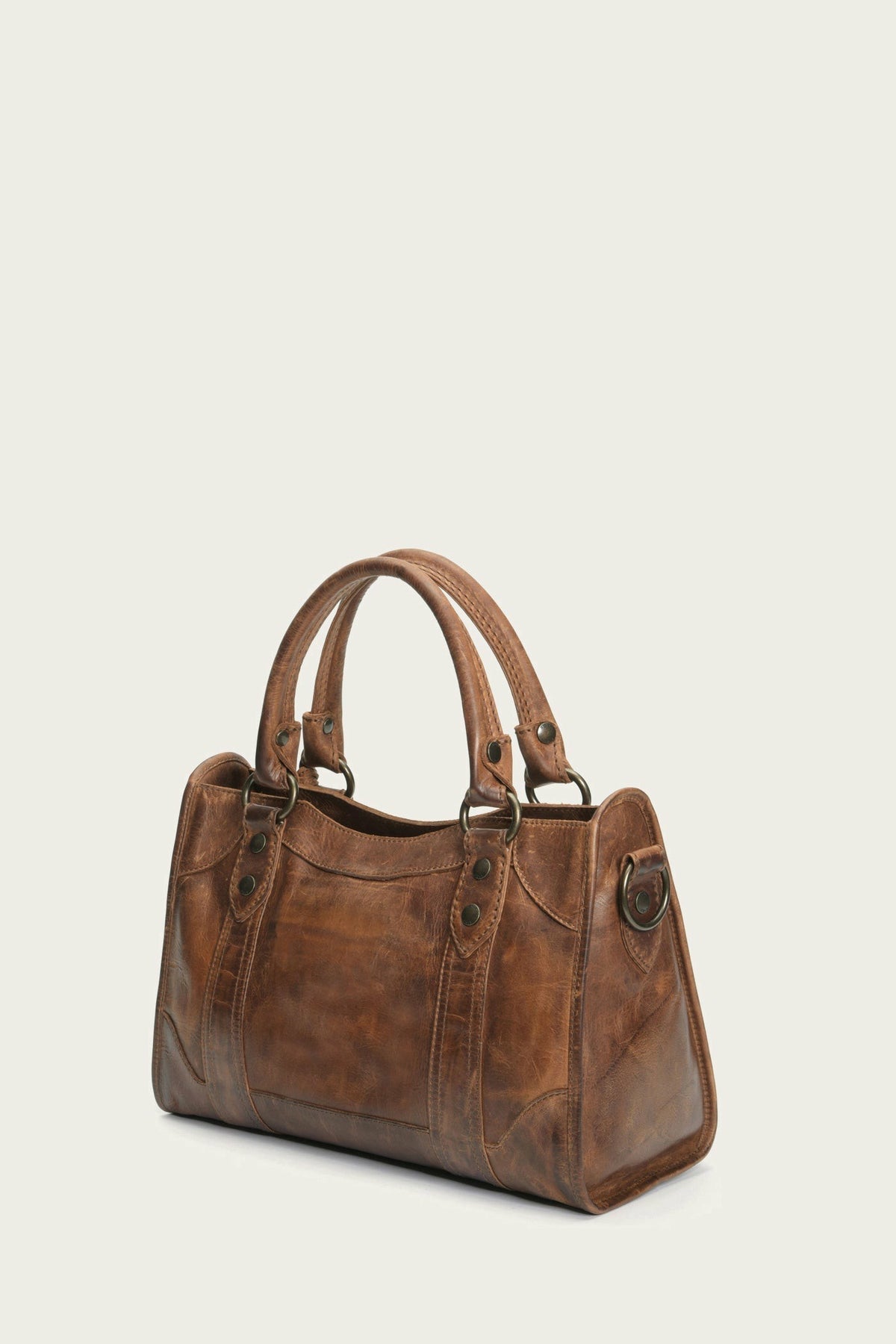 Melissa Cognac Satchel