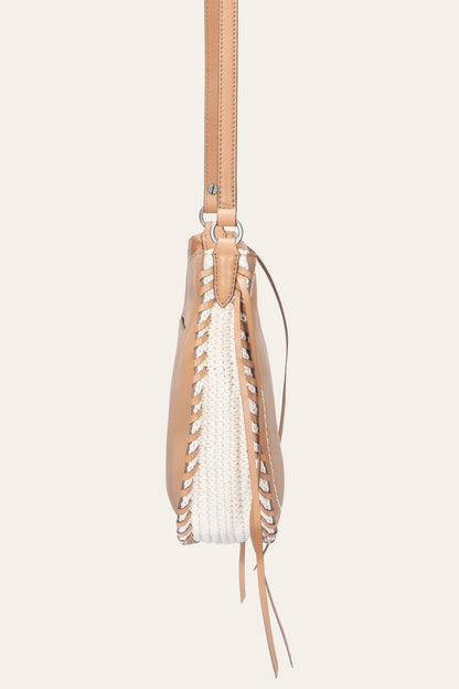 Women's Beige Convertible Crossbody Bag
