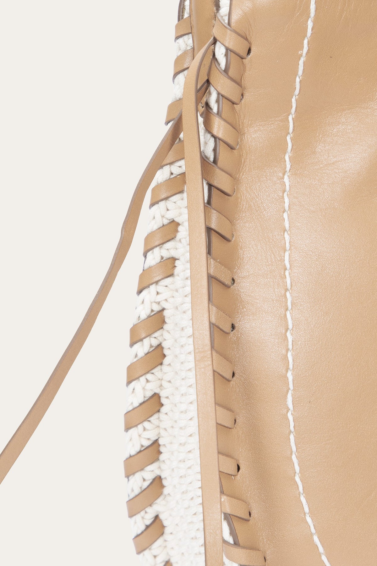 Women's Beige Convertible Crossbody Bag