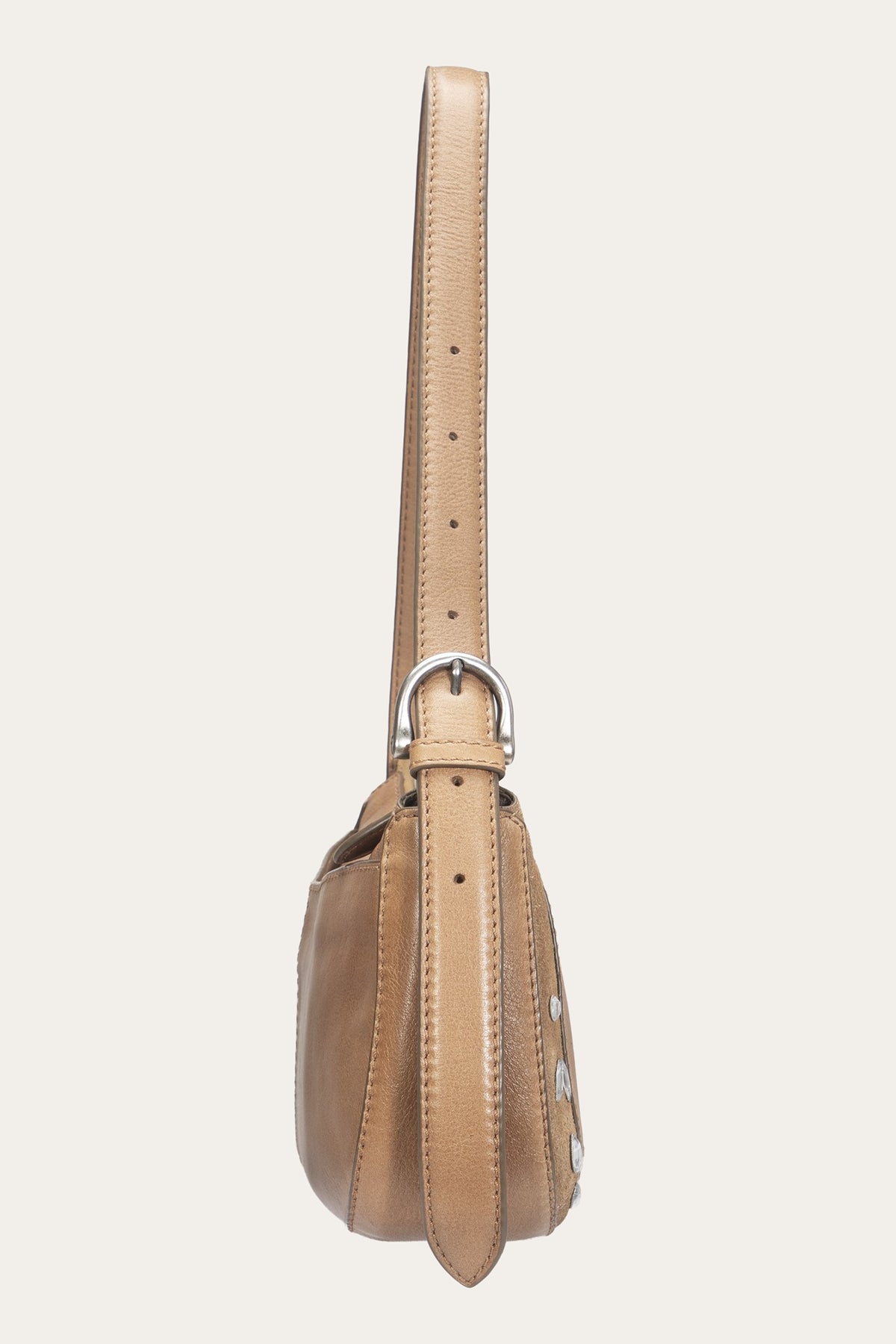 Women's Beige Laila Baguette