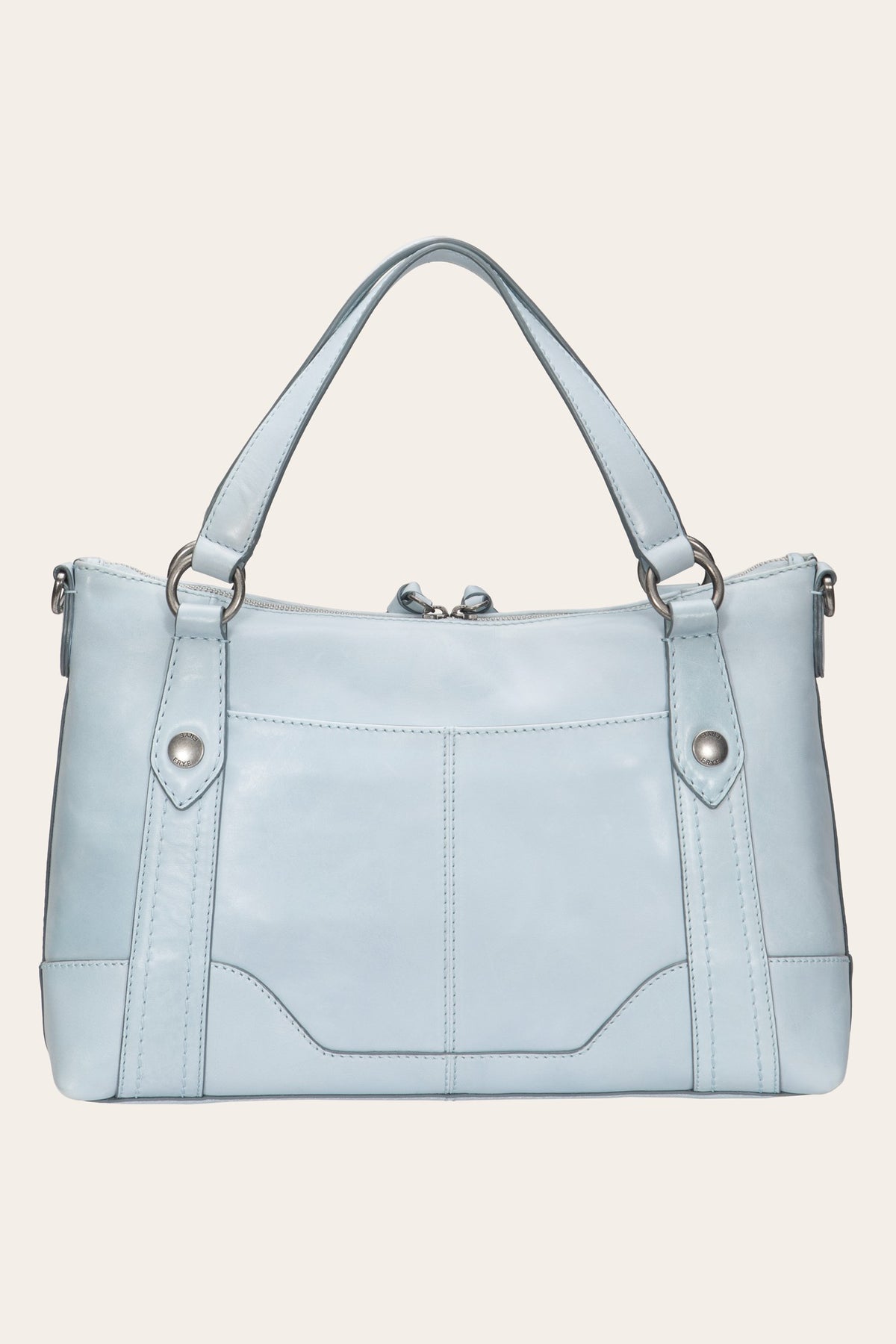 Women's Light Sky Melissa Medium Leather Satchel
