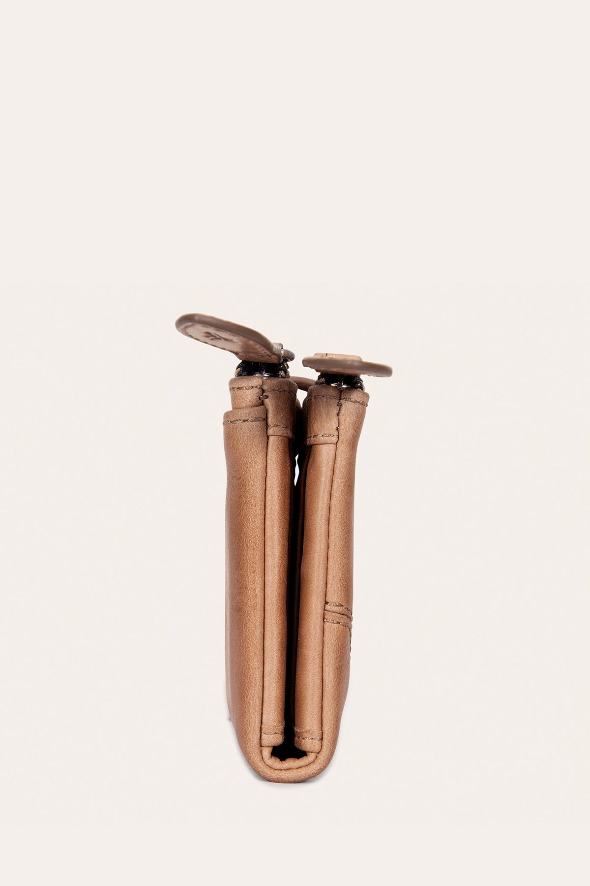 Melissa Beige Double Zip Wallet