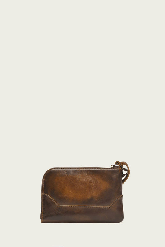 Melissa Dark Brown Wristlet