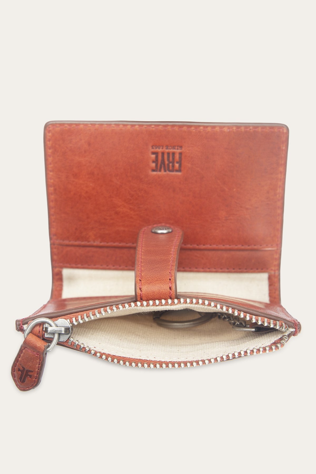 Women's Persimmon Melissa Leather Coin Purse