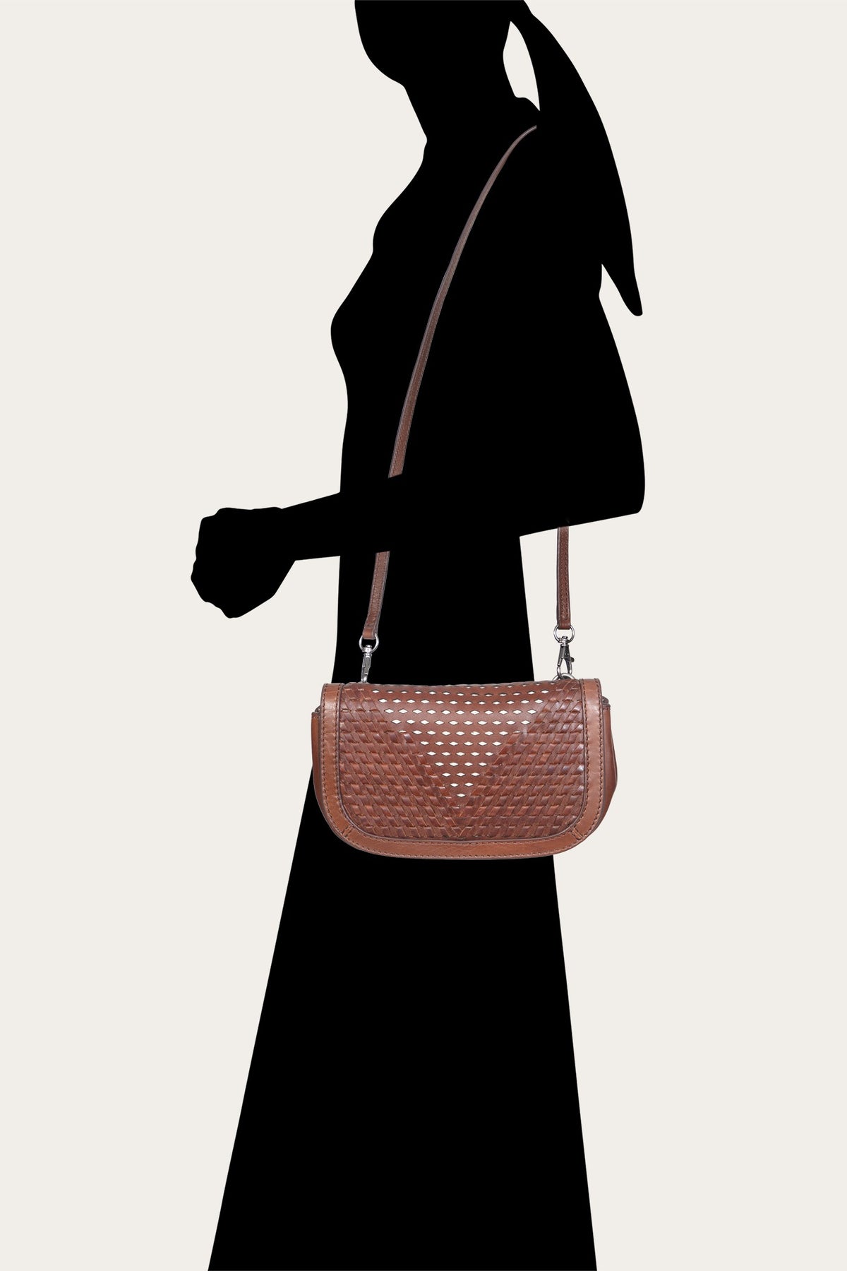Women's Cognac Jennie Wallet Crossbody