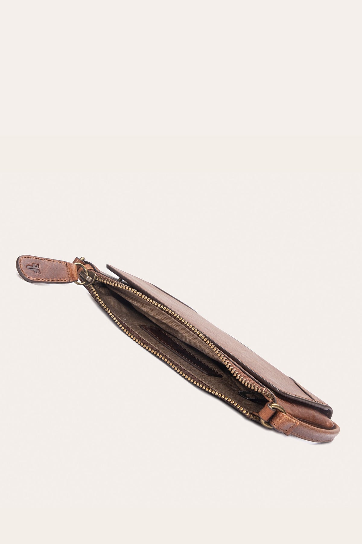 Melissa Convertible Wristlet Wallet in Cognac