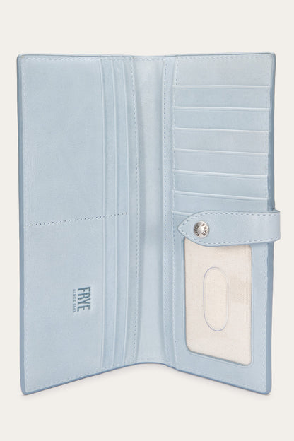 Women's Light Sky Melissa Slim Leather Wallet