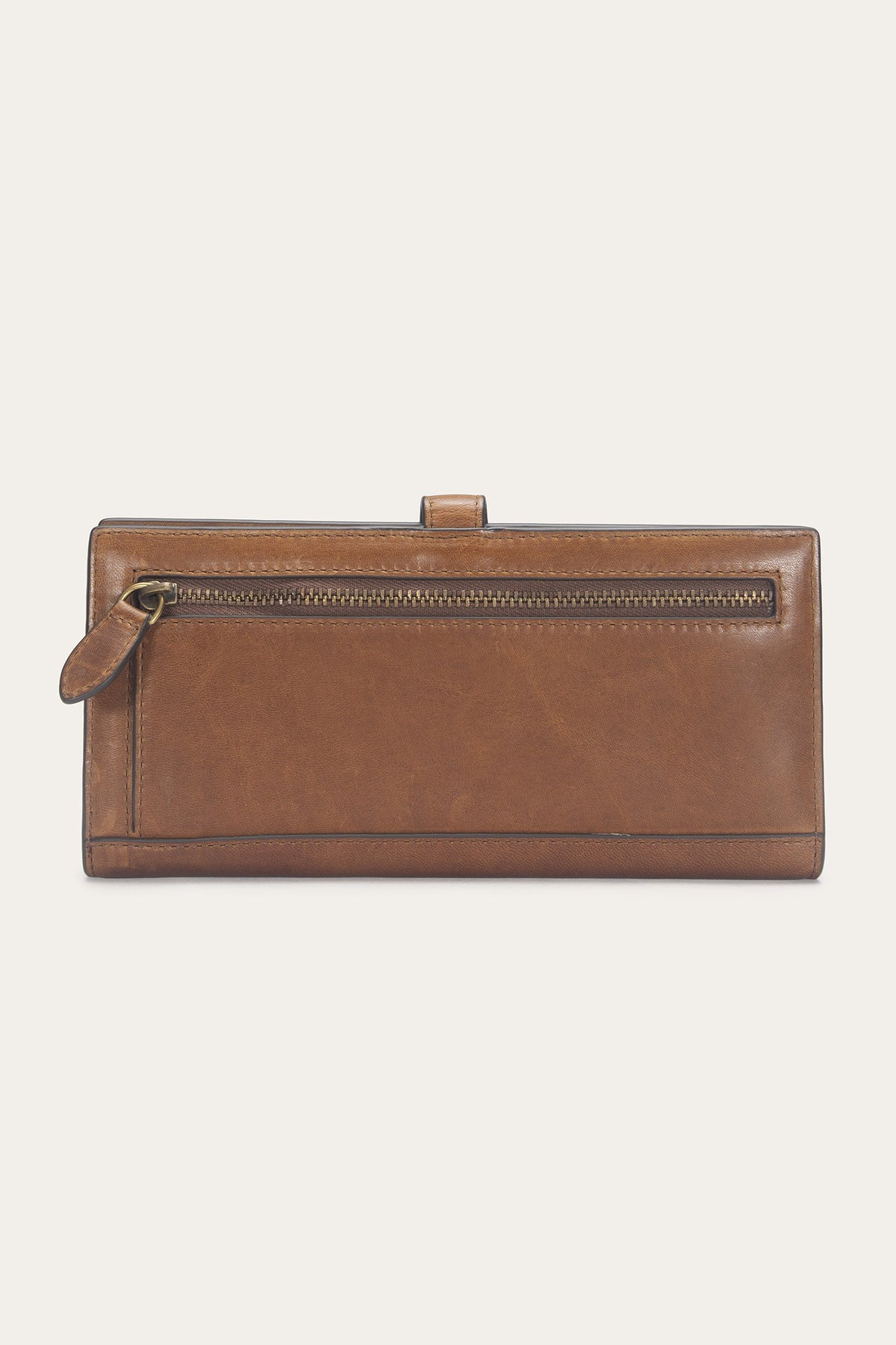 Women's Cognac Melissa Slim Wallet