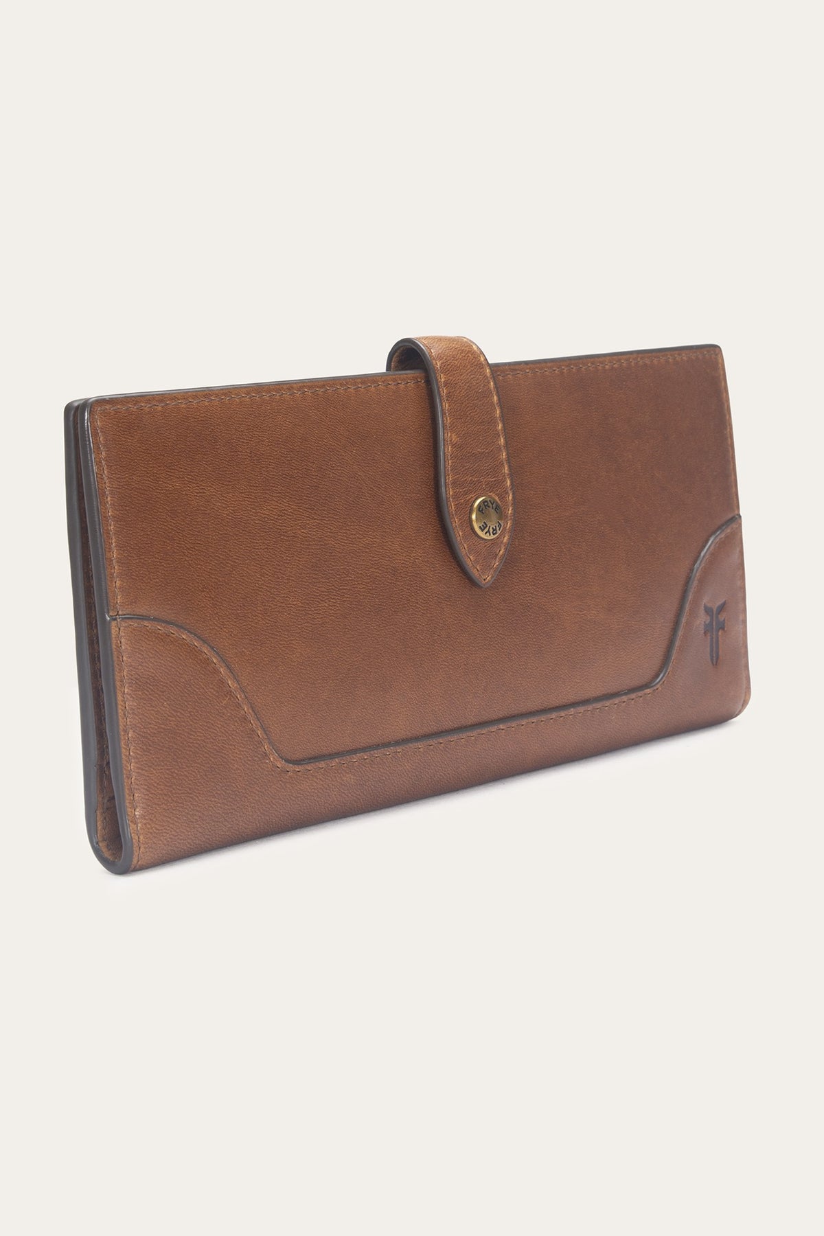 Women's Cognac Melissa Slim Wallet