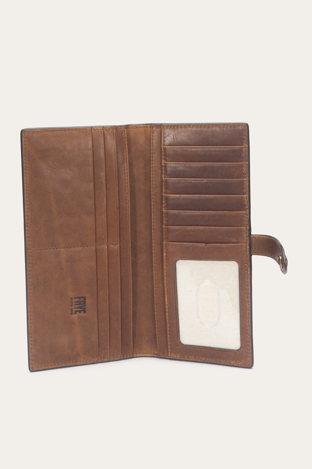 Women's Cognac Melissa Slim Wallet