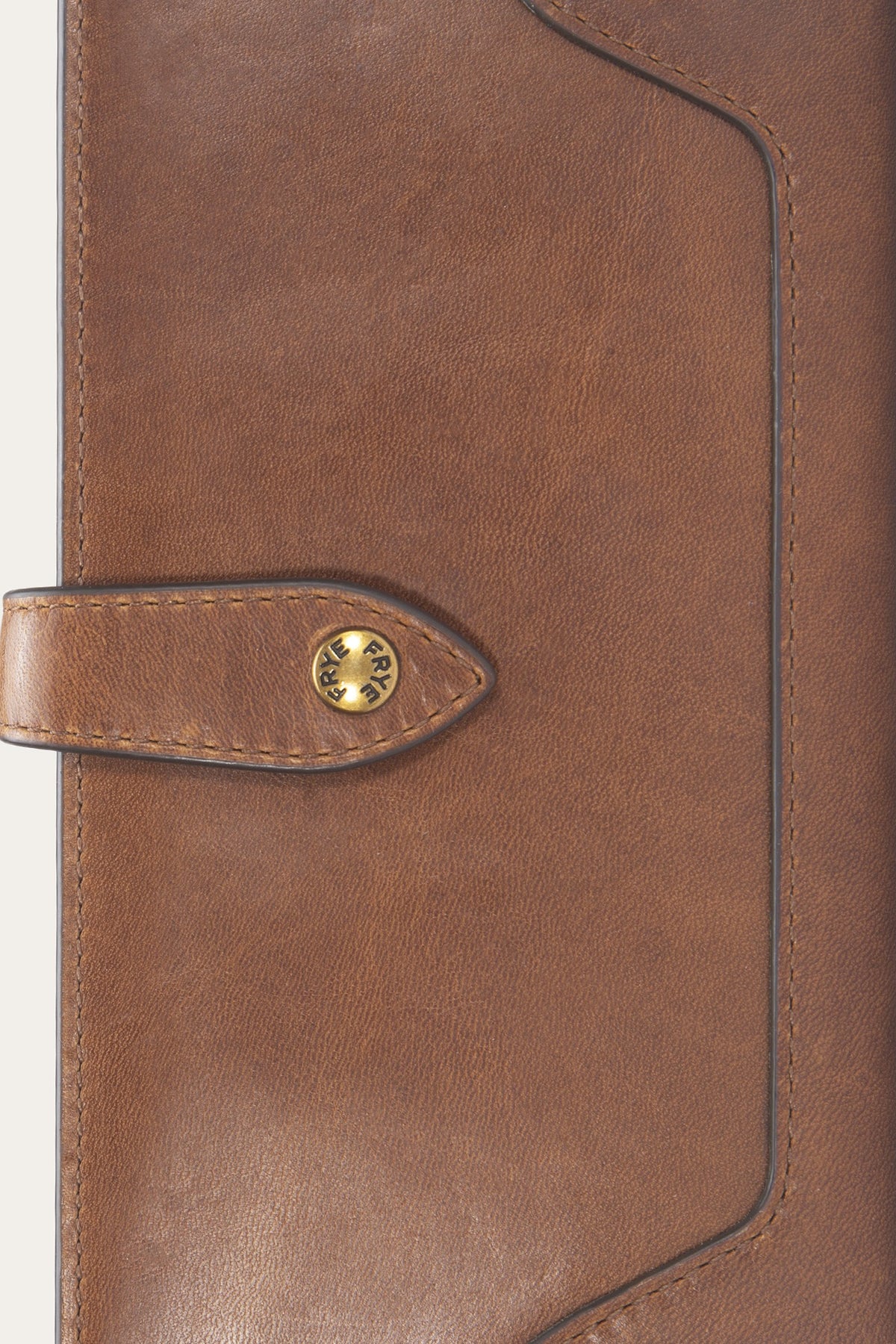 Women's Cognac Melissa Slim Wallet