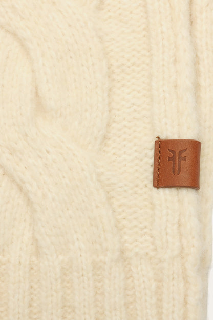 Birch Wide Cable Scarf