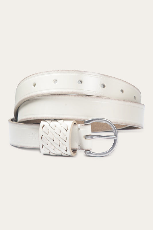 Women's Oat 25mm Woven Perf Keeper Belt