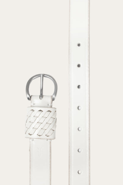 Women's Oat 25mm Woven Perf Keeper Belt