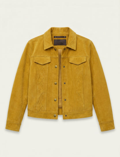 Women's Mustard Canyon Heritage Suede Jacket