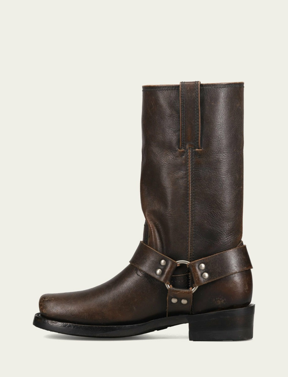 Men's Antique Black Harness 12R Boot
