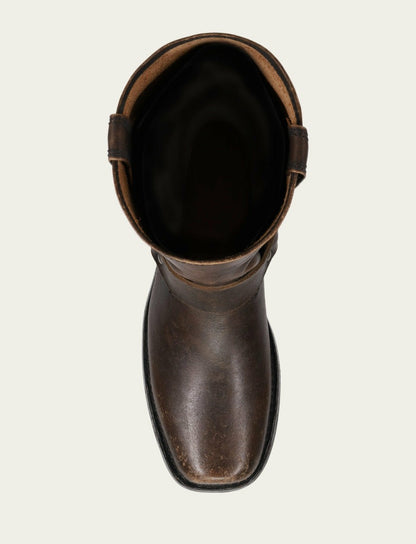 Men's Antique Black Harness 12R Boot