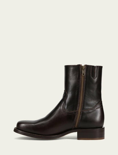 Men's Bourbon Campus Inside Zip Boots