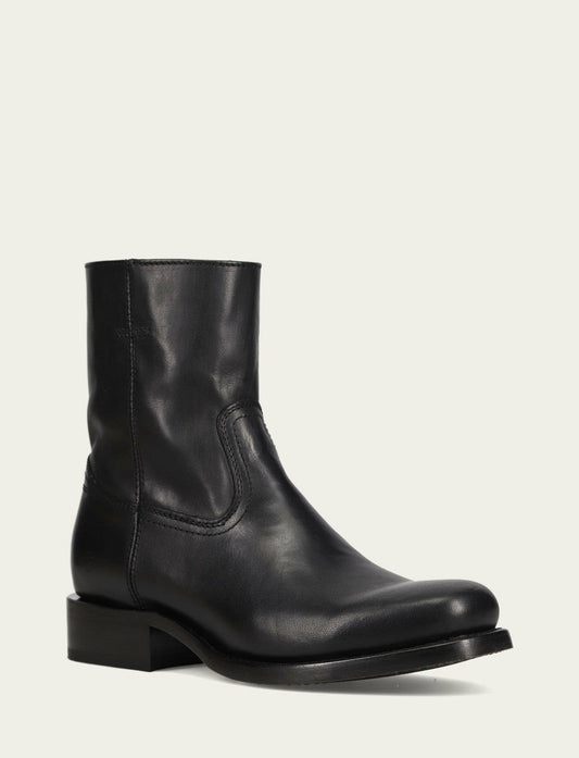 Men's Black Campus Inside Zip Boots