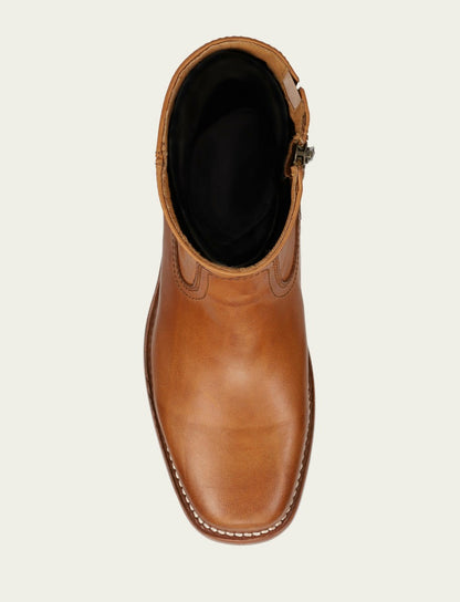 Men's Saddle Campus Inside Zip Boots