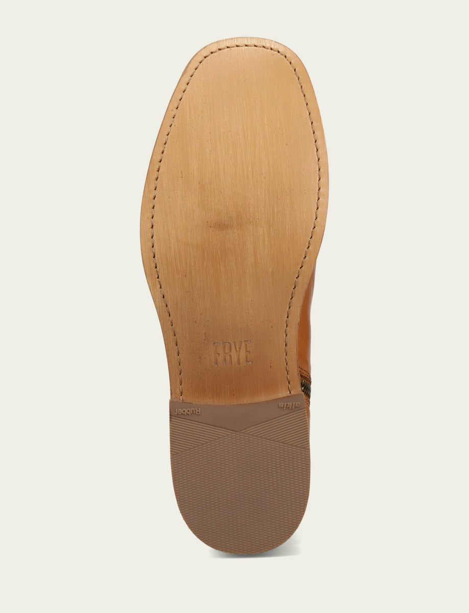 Men's Saddle Campus Inside Zip Boots