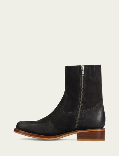 Men's Bluestone Suede Campus Inside Zip Boot