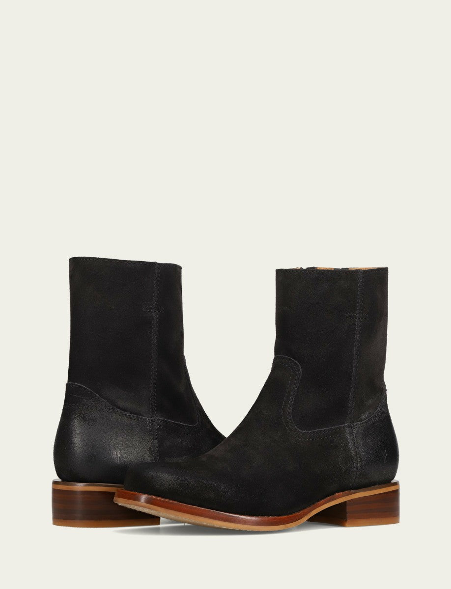 Men's Bluestone Suede Campus Inside Zip Boot