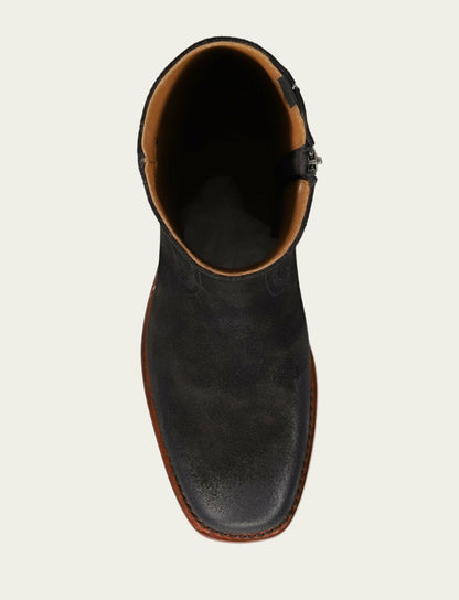 Men's Bluestone Suede Campus Inside Zip Boot