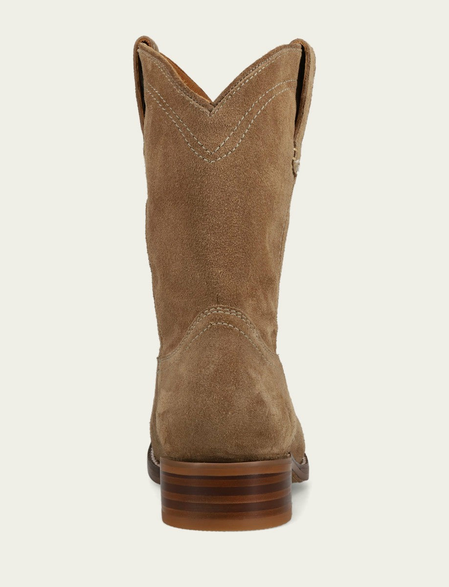 Men's Mushroom Suede Campus Roper Boots
