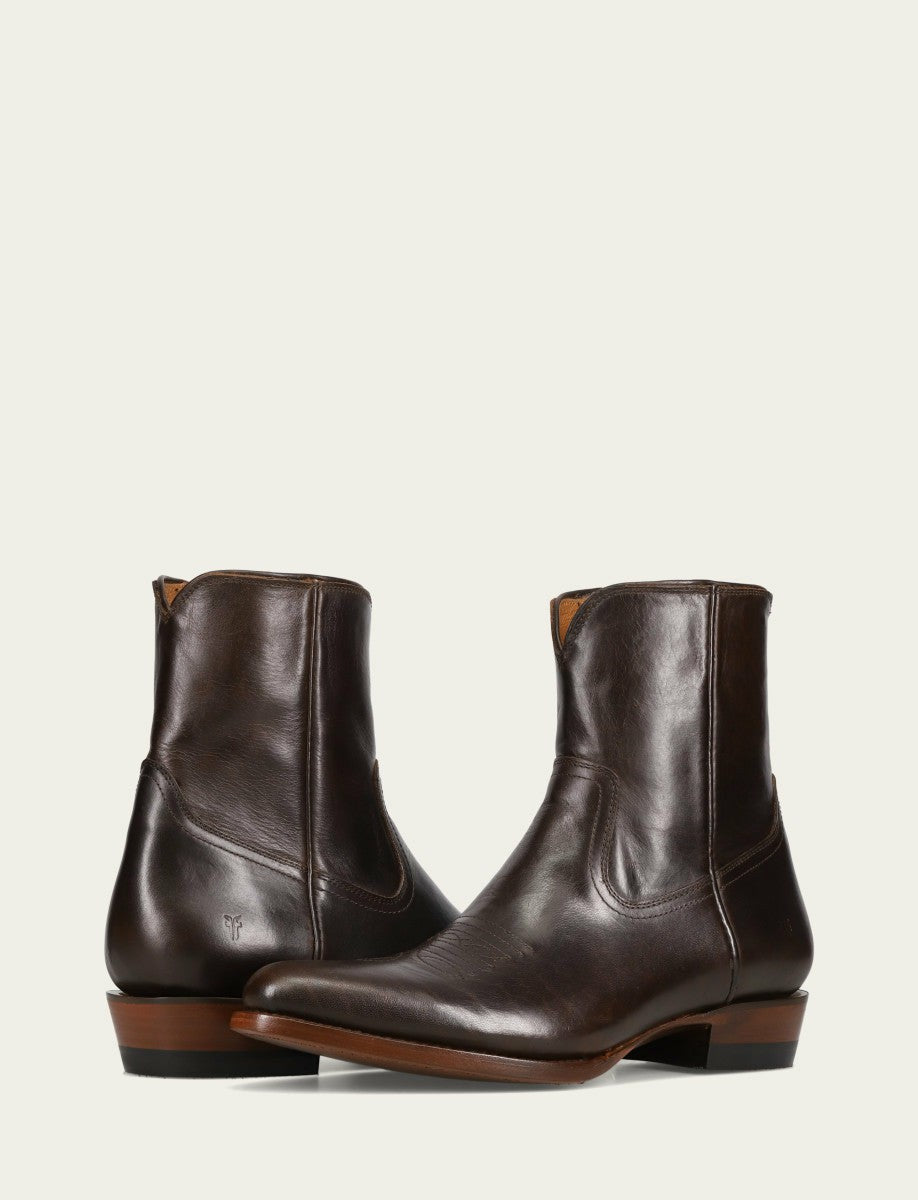 Men's Bourbon Austin Inside Zip Western Boot